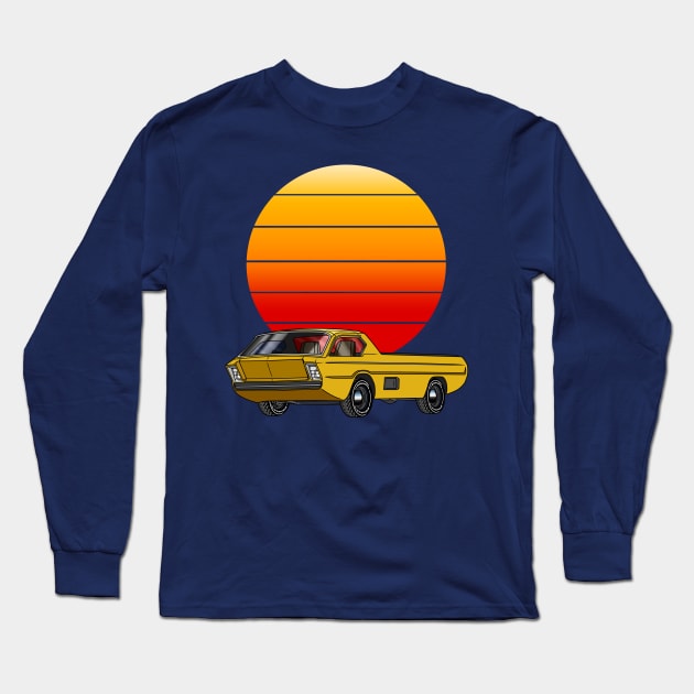 1965 Dodge Deora Pickup Truck Concept Long Sleeve T-Shirt by Guyvit